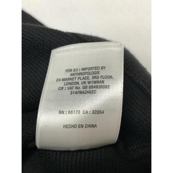 Anthropologie Postmark 9-H15 STCL Size 6 Black White Pleated Cocktail Dress P132 - Picture 5 of 13